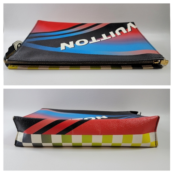 LOUIS VUITTON Damier Race Toiletry Pouch 26 | Limited Edition - Picture 9 of 12